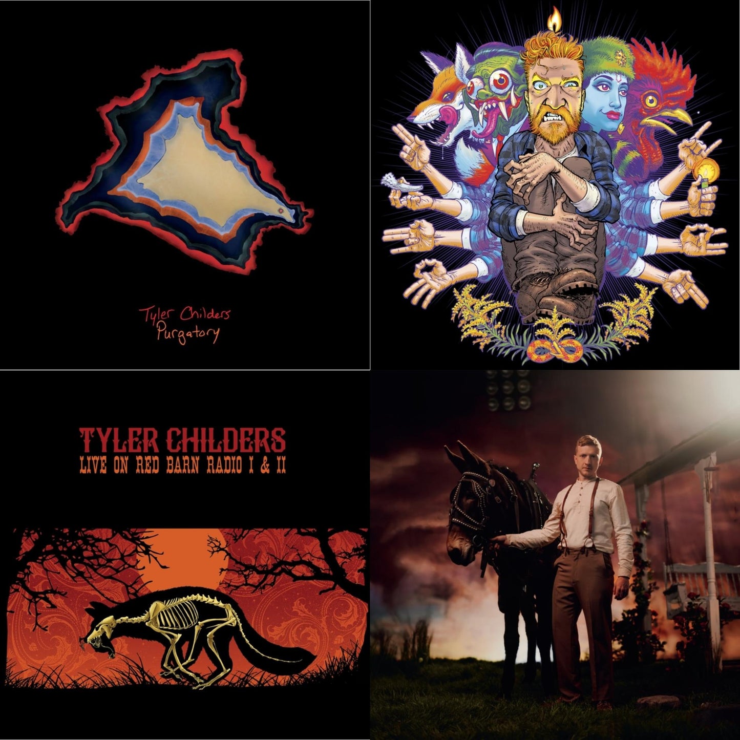 Country Squire (150G/Dl Code) & Rustin In The Rain & Live On Red Barn Radio I & Ii & Purgatory