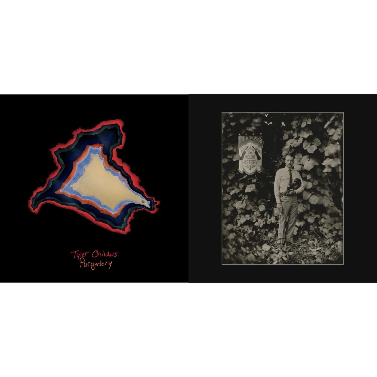 Tyler Childers - Long Violent History (140G/Insert) & Purgatory - LP Vinyl Bundle