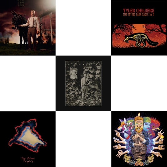Tyler Childers - Country Squire (150G/Dl Code) & Long Violent History (140G/Insert) & Rustin In The Rain & Live On Red Barn Radio I & Ii & Purgatory - LP Vinyl Bundle