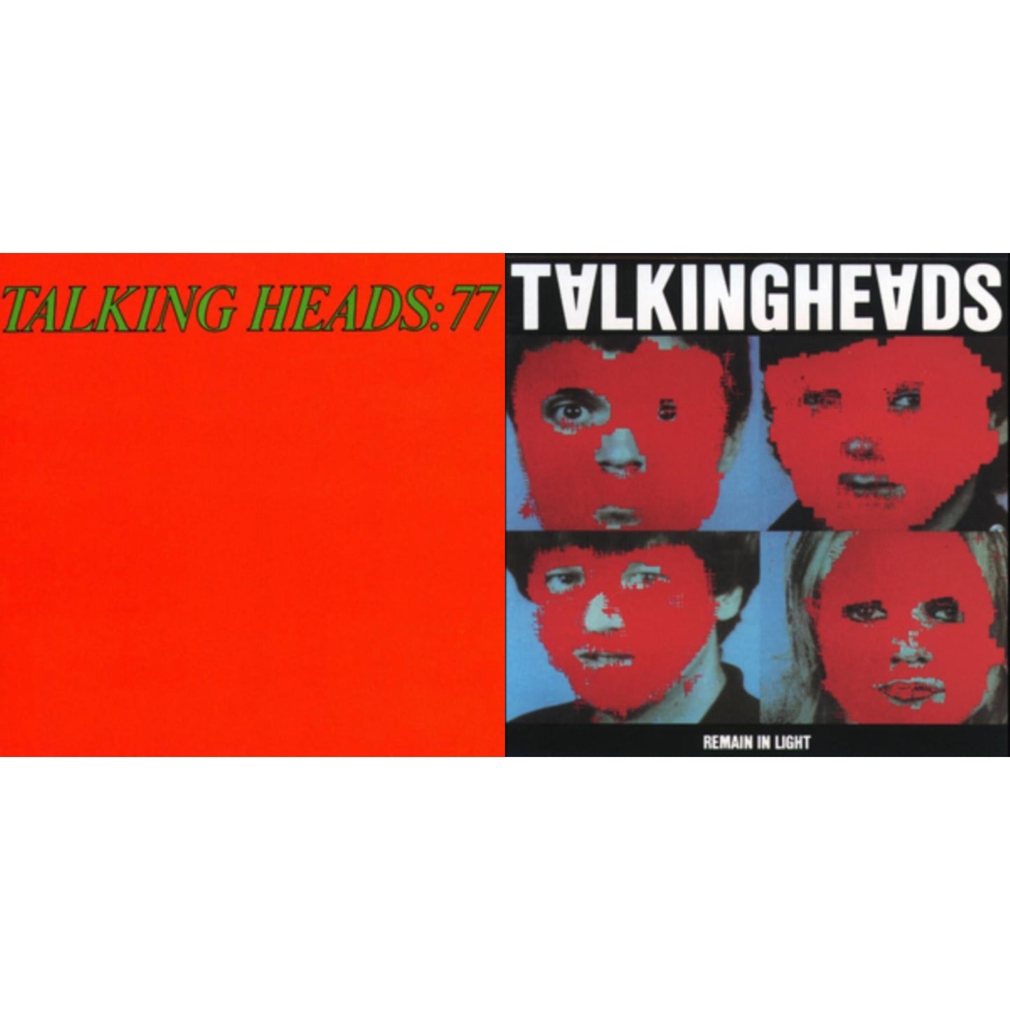 Talking Heads - Remain In Light & Talking Heads: 77 - LP Vinyl Bundle