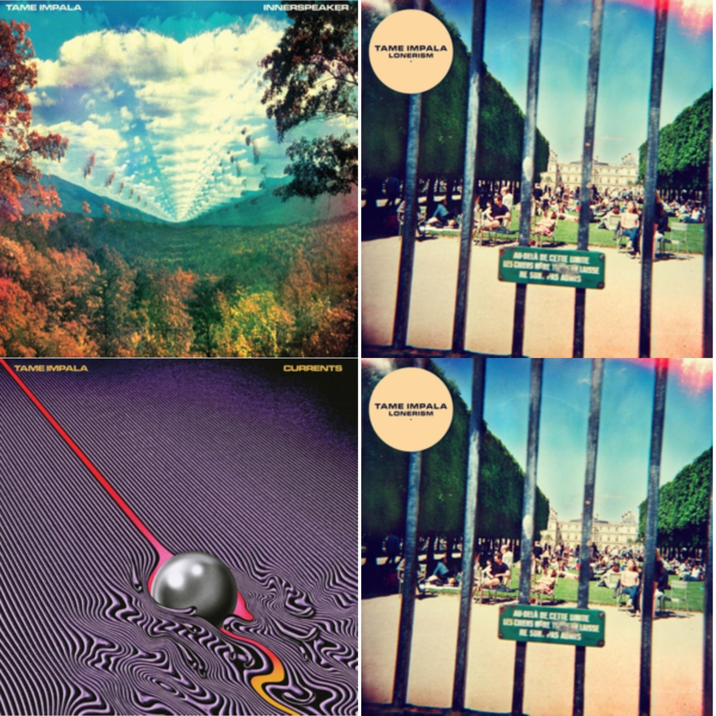 Innerspeaker & Lonerism & Currents & Lonerism
