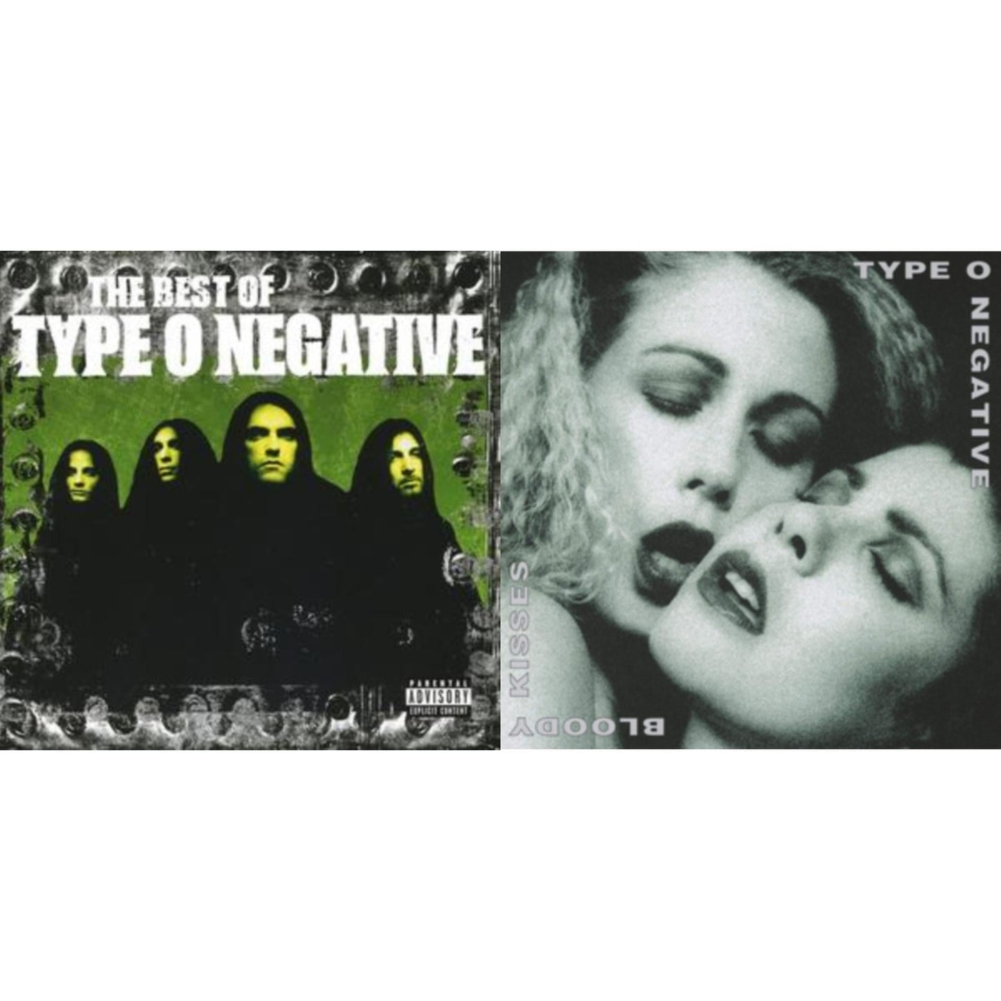 Type O Negative - Best Of Type O Negative & Bloody Kisses - CD Bundle