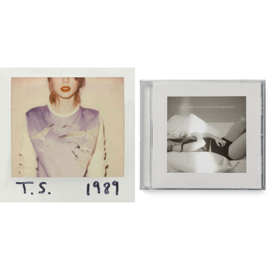 Taylor Swift - Tortured Poets Department (X) (Manuscript- Bonus Track) & 1989 - CD Bundle