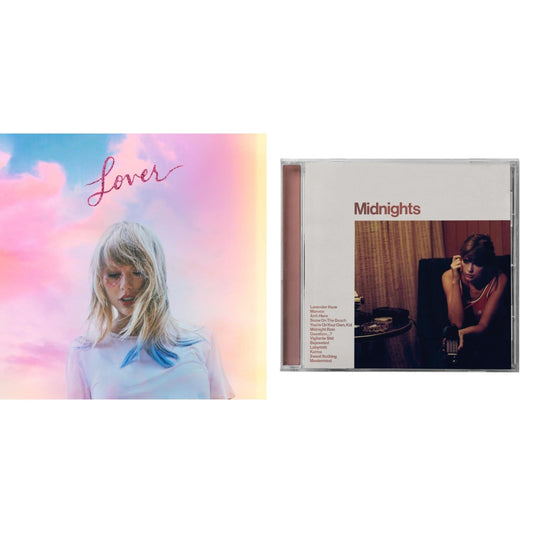 Midnights (X) (Blood Moon CD) & Lover (Deluxe) (Version 2)