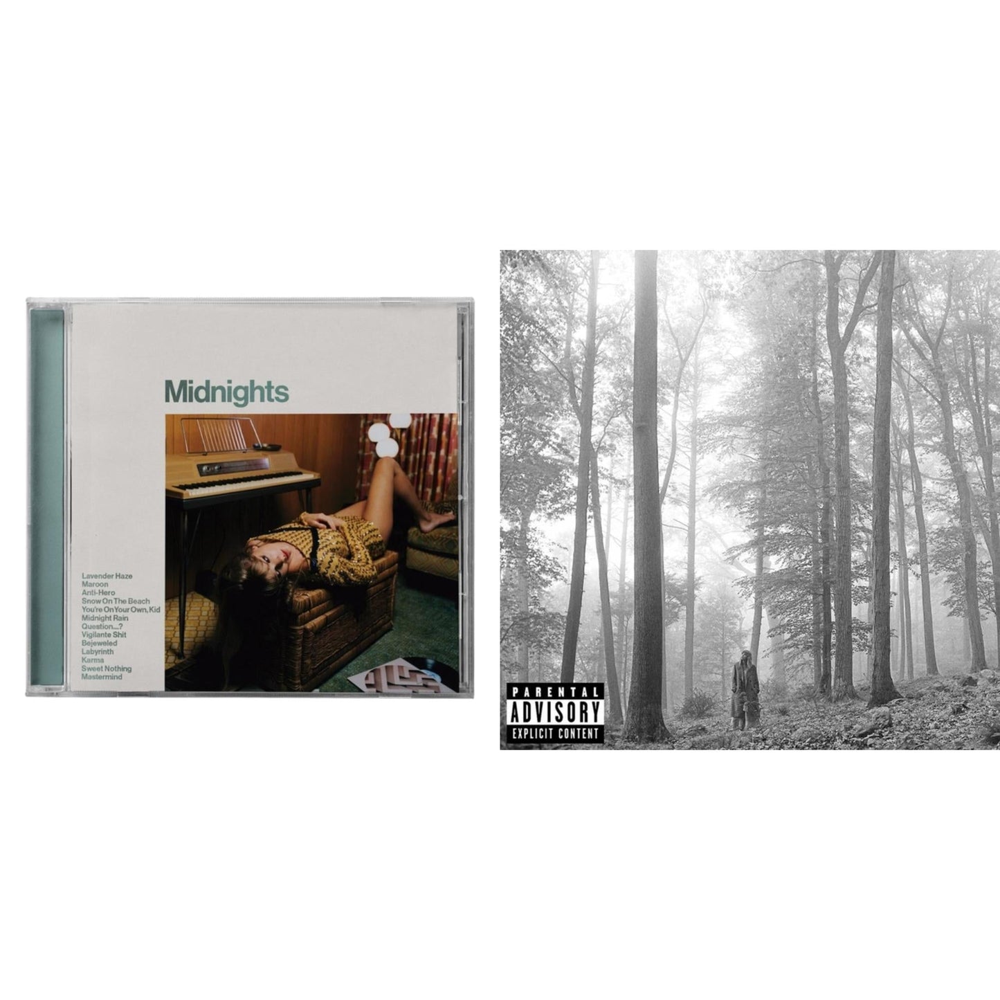 Folklore (X) & Midnights (X) (Jade Green CD)