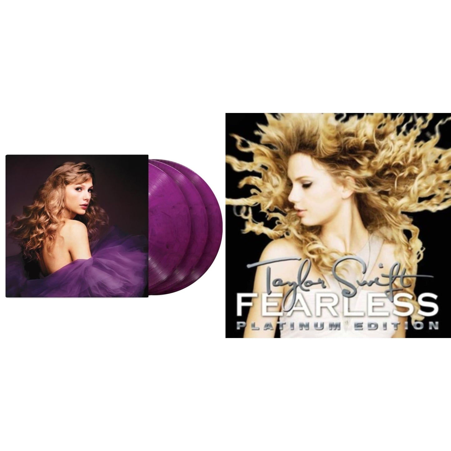 Speak Now (Taylor's Version) (Orchid Marbled Vinyl/3LP) & Fearless Platinum Edition