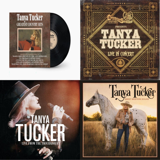 Greatest Country Hits & Live At Church Street Station & Live From The Troubadour (Black/Pink/Blue Splatter Vinyl/2LP) & Sweet Western Sound