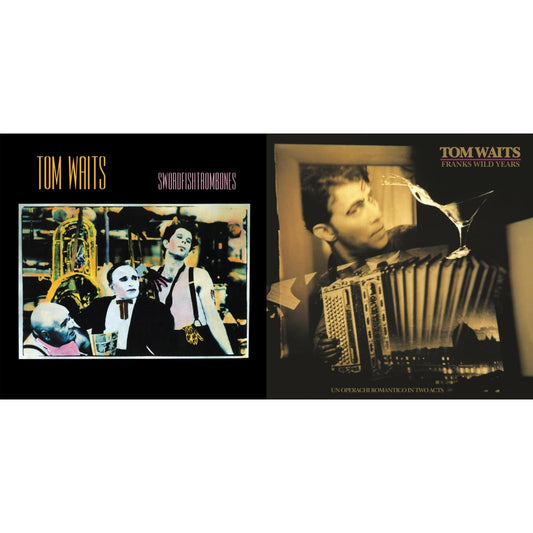 Tom Waits - Frank's Wild Years (Remaster) & Swordfishtrombones (Remaster) - LP Vinyl Bundle