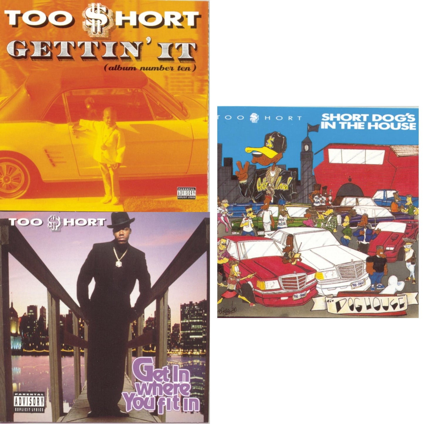 Short Dog�S In The House & Get In Where You Fit In & Gettin It