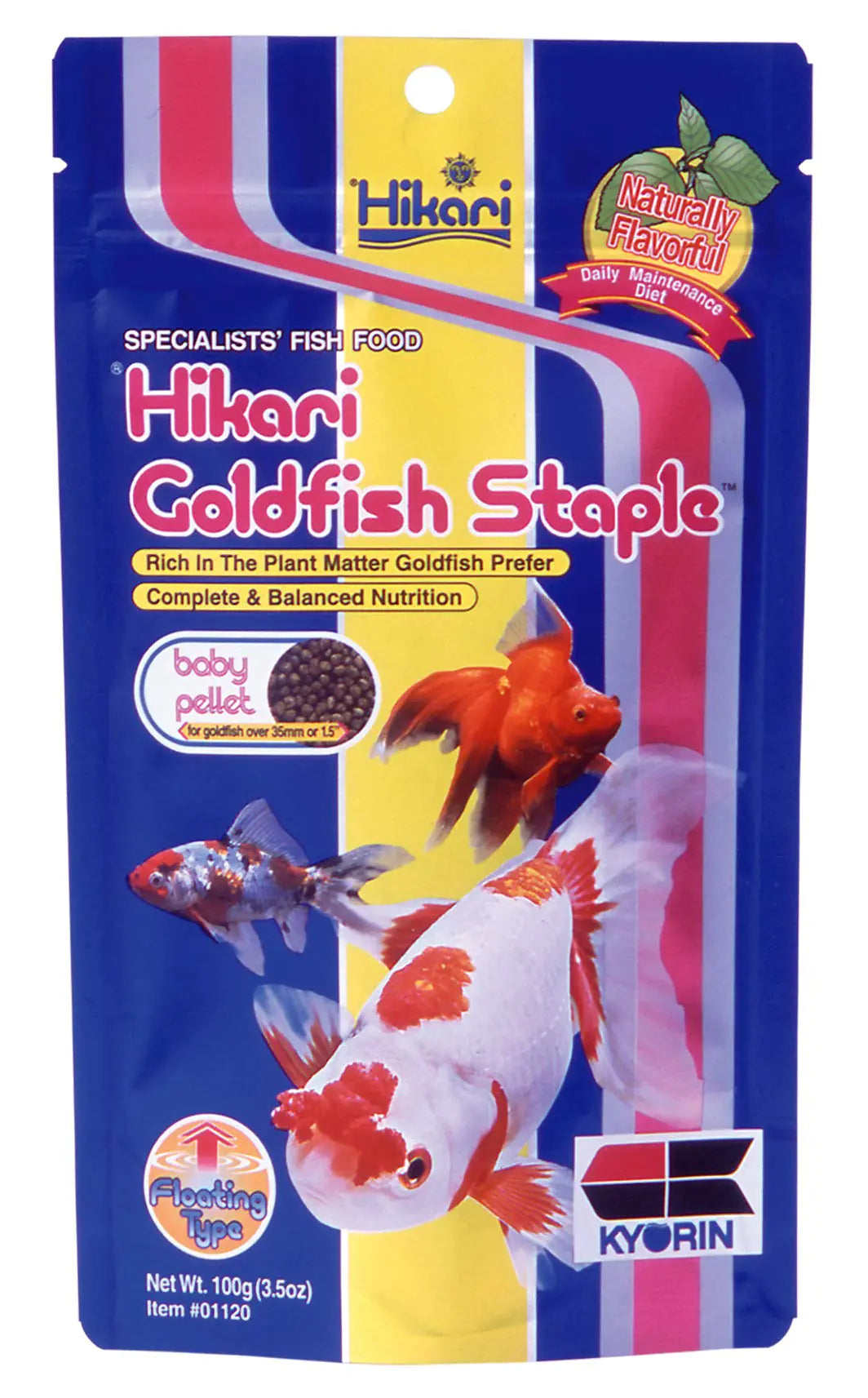 Hikari Staple Baby Pellet Fish Food 3.5oz