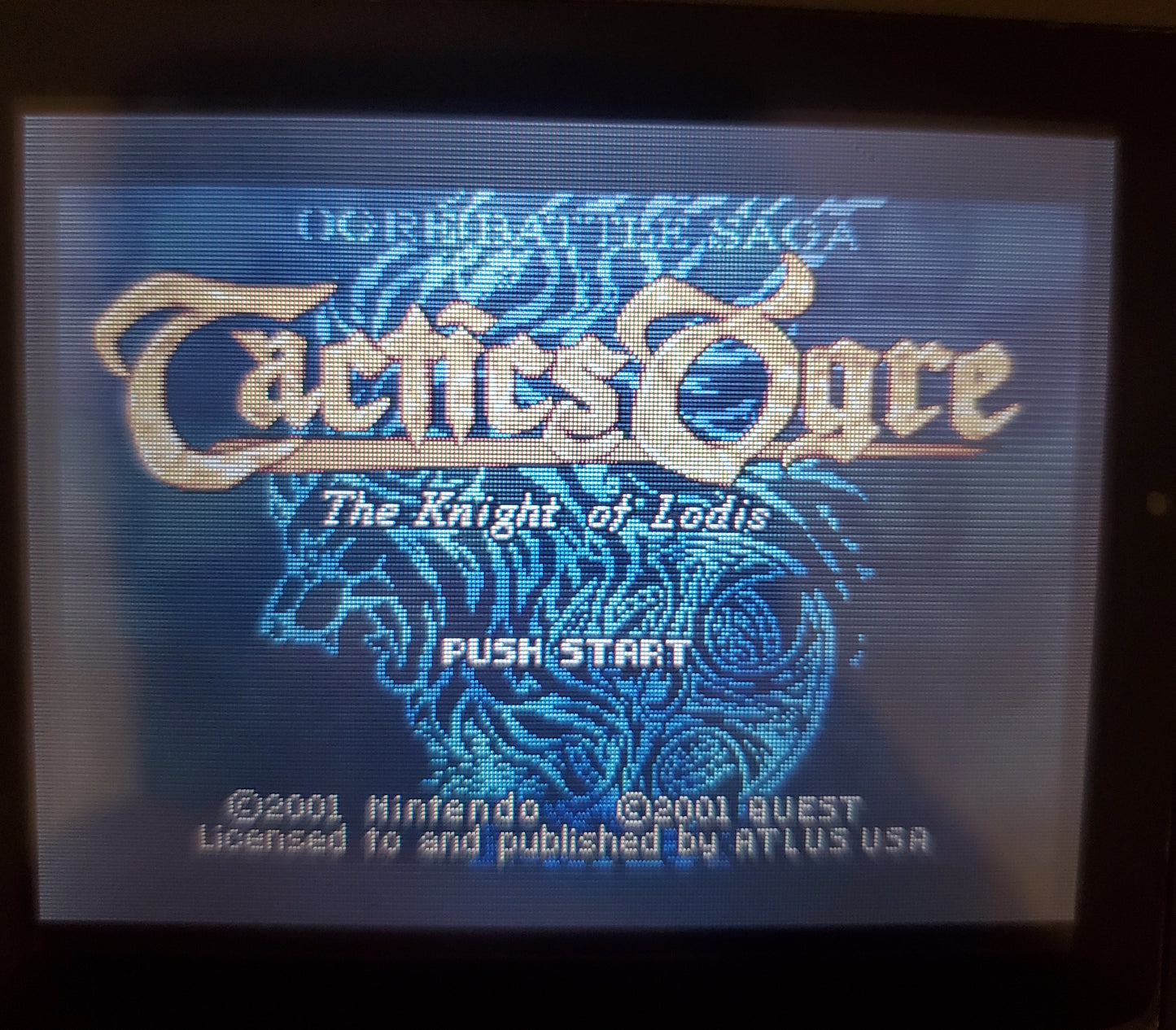 Tactics Ogre The Knight of Lodis GBA Video Game Boy Advance