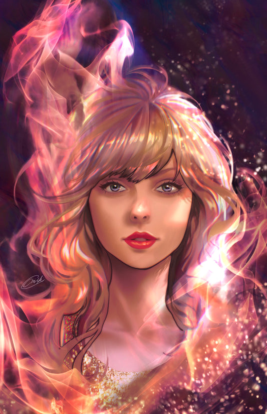 [CHROME] FEMALE FORCE TAYLOR SWIFT #2 THE SEQUEL UNKNOWN COMICS MIKI OKAZAKI EXCLUSIVE VAR ONLY 30 MADE