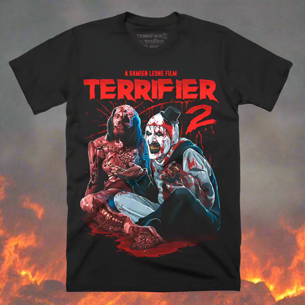 Terrifier 2 Bedtime Story Black T-Shirt - Premium  from Lizard Vigilante - Just $27.99! Shop now at Lizard Vigilante