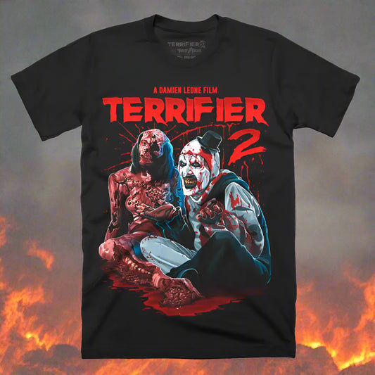 Terrifier 2 Bedtime Story Black T-Shirt - Premium  from Lizard Vigilante - Just $27.99! Shop now at Lizard Vigilante