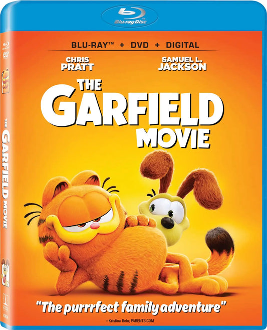 The Garfield Movie (2024) Blu-Ray + DVD + Digital (SDS UPC) Sony, Fami