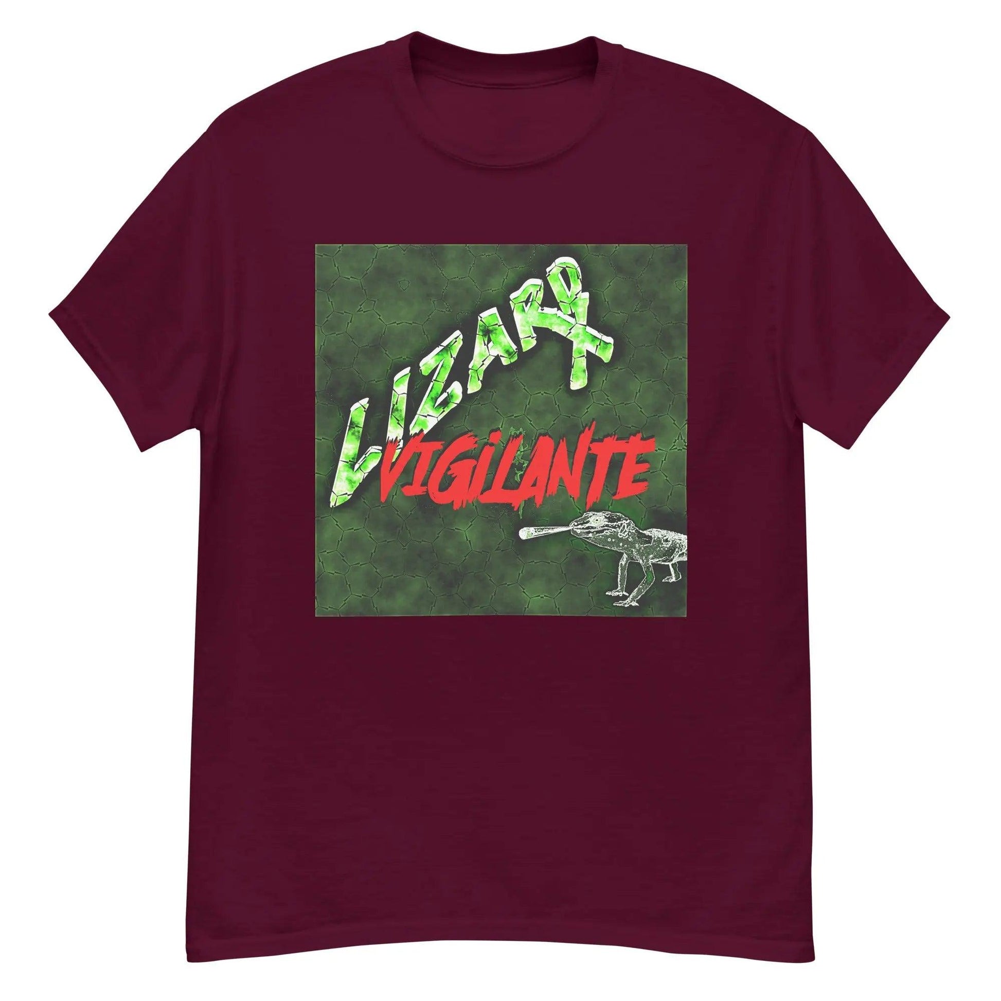 The Green Lizard Vigilante Logo T-Shirt - Official Band Gear Now Available at LizardVigilante.com - Lizard Vigilante