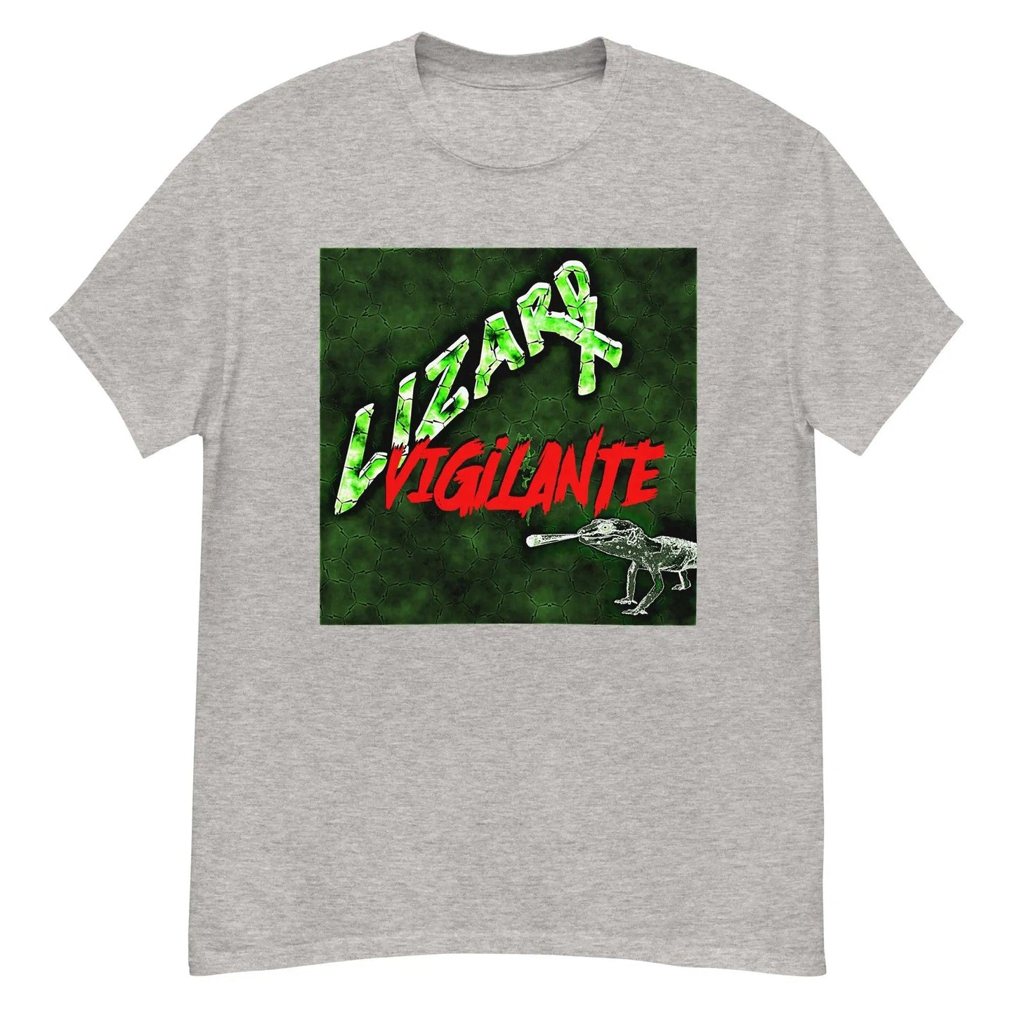 The Green Lizard Vigilante Logo T-Shirt - Official Band Gear Now Available at LizardVigilante.com - Lizard Vigilante