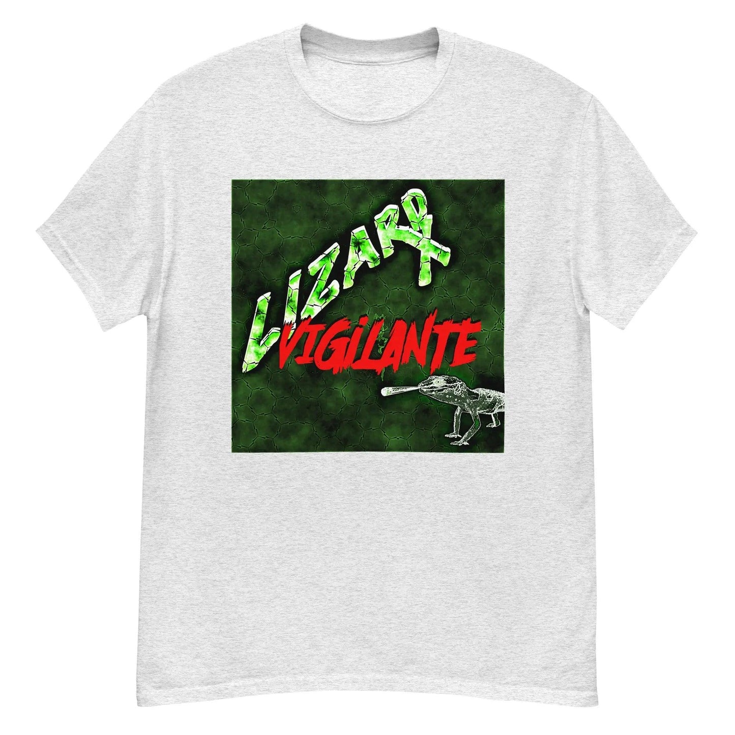 The Green Lizard Vigilante Logo T-Shirt - Official Band Gear Now Available at LizardVigilante.com - Lizard Vigilante