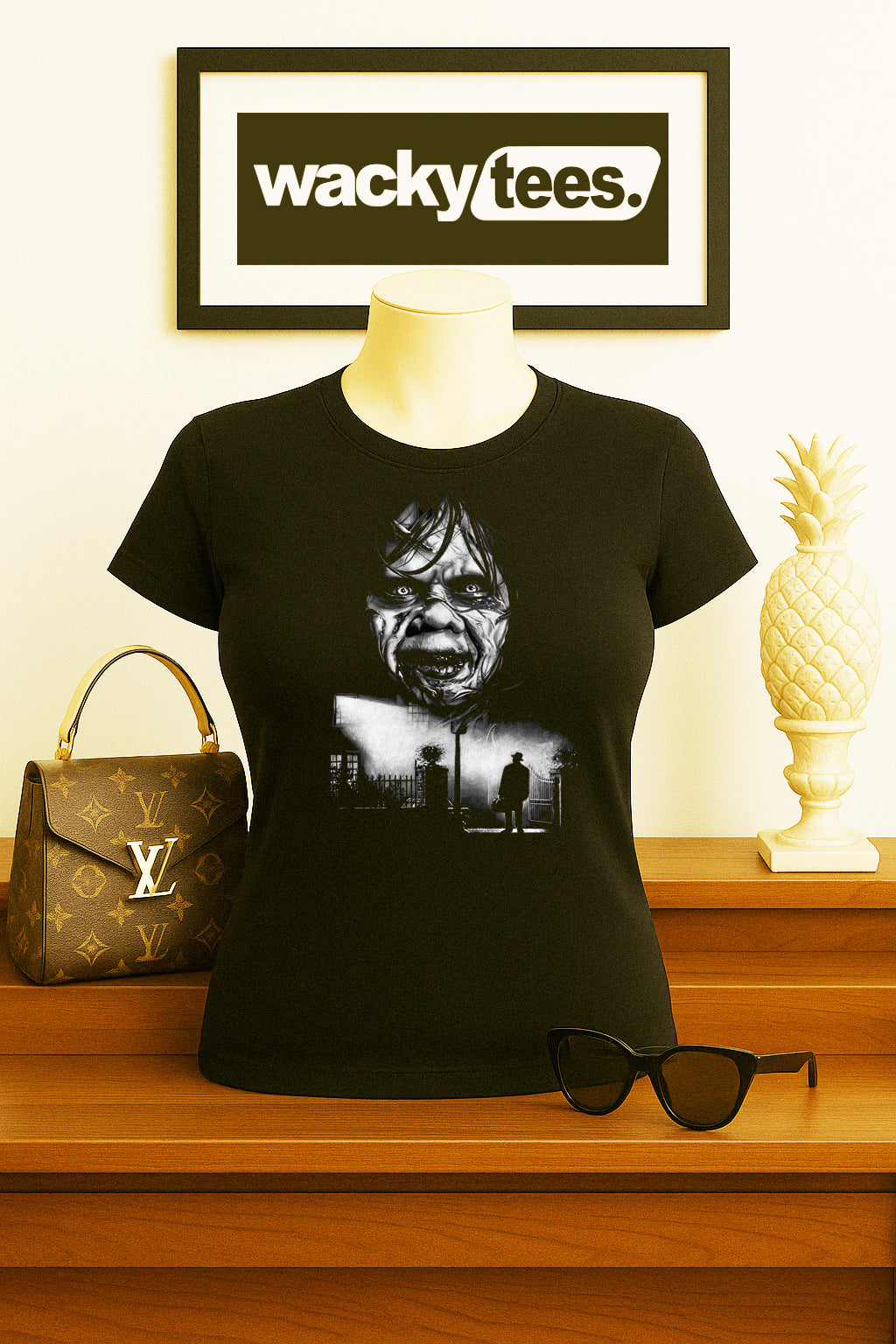 The Exorcist 1 Horror Terror Halloween Graphic Tee Shirt