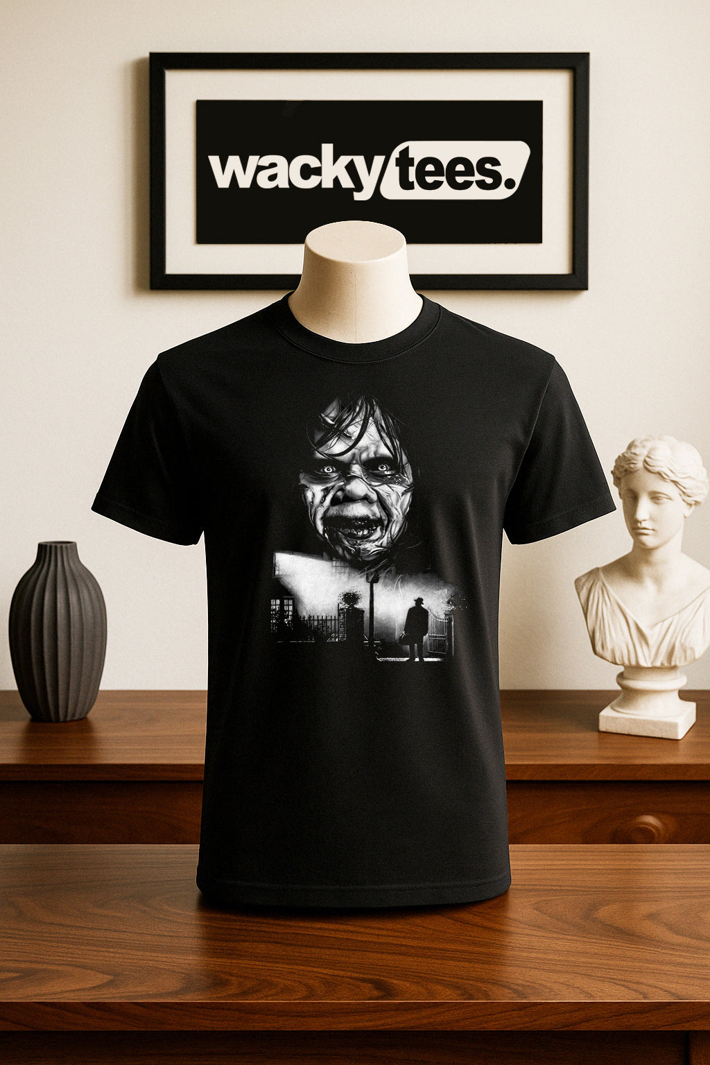 The Exorcist 1 Horror Terror Halloween Graphic Tee Shirt