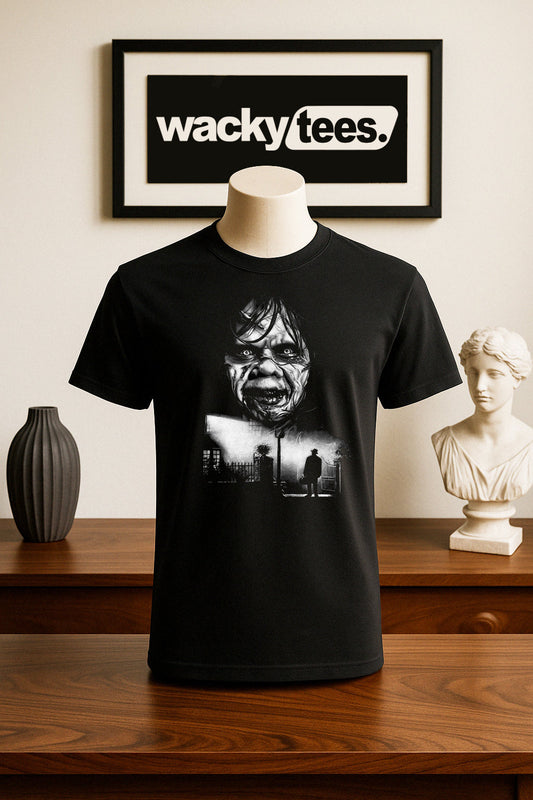 The Exorcist 1 Horror Terror Halloween Graphic Tee Shirt