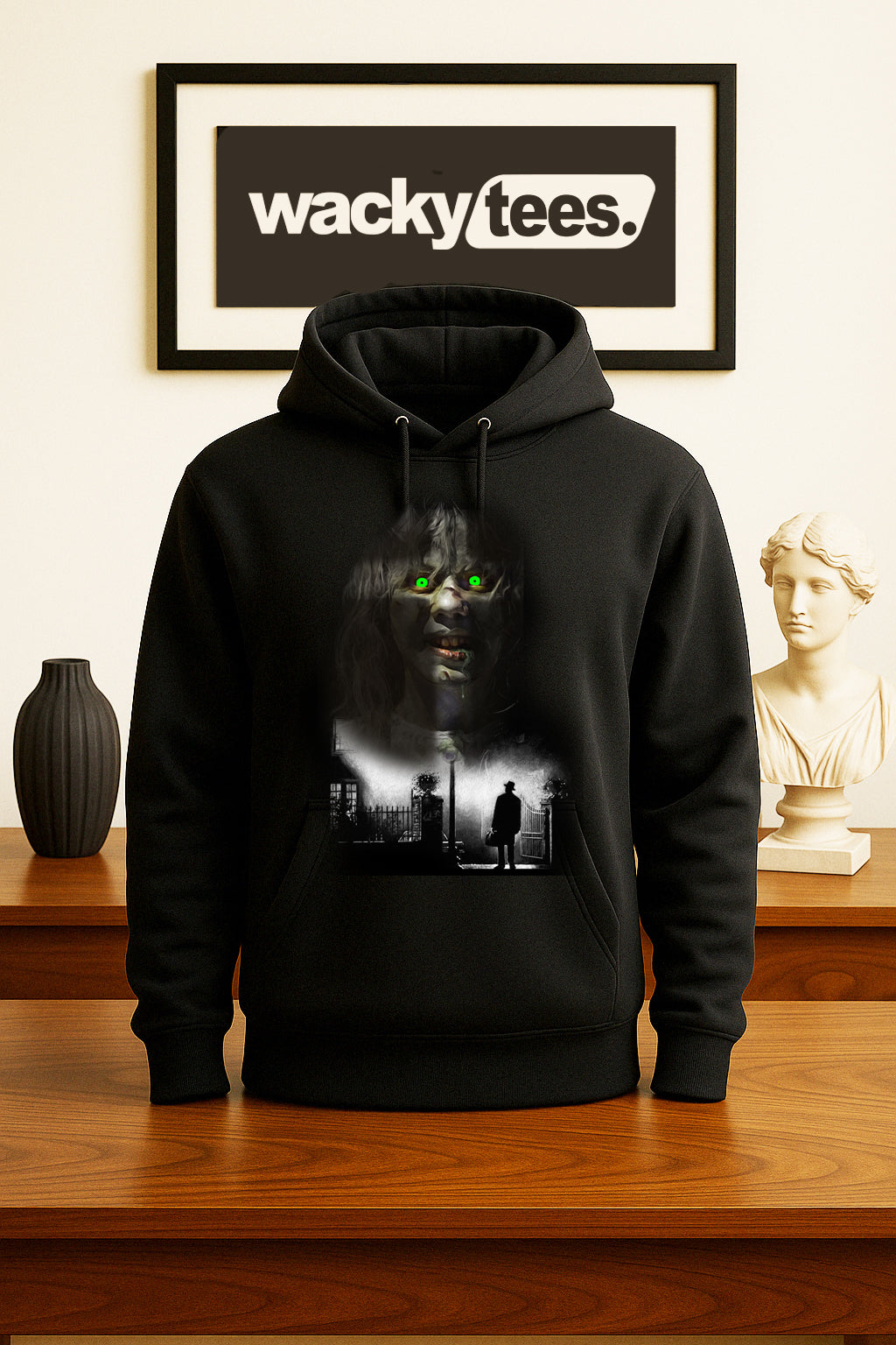 The Exorcist Cross Horror Terror Halloween Graphic Tee Shirt