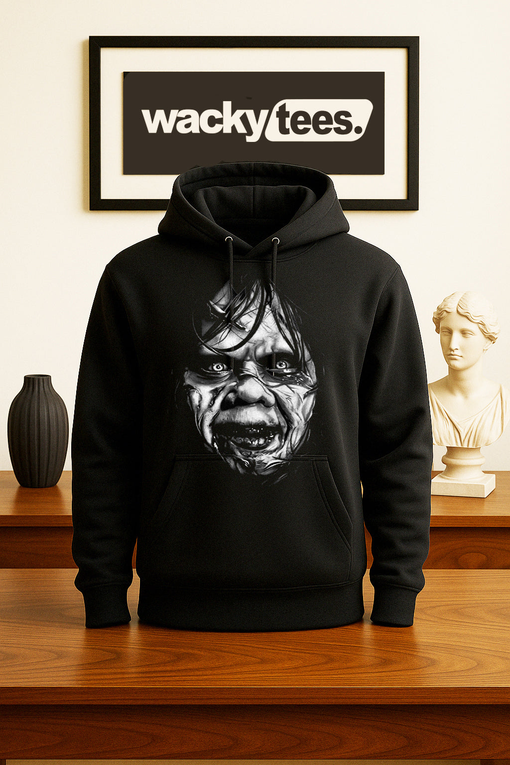 The Exorcist Face Horror Terror Halloween Graphic Tee Shirt