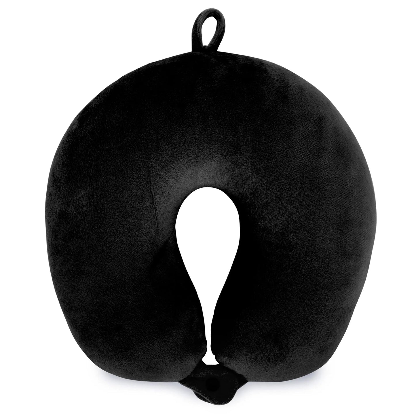 Plush Microbeads Travel Neck Pillow