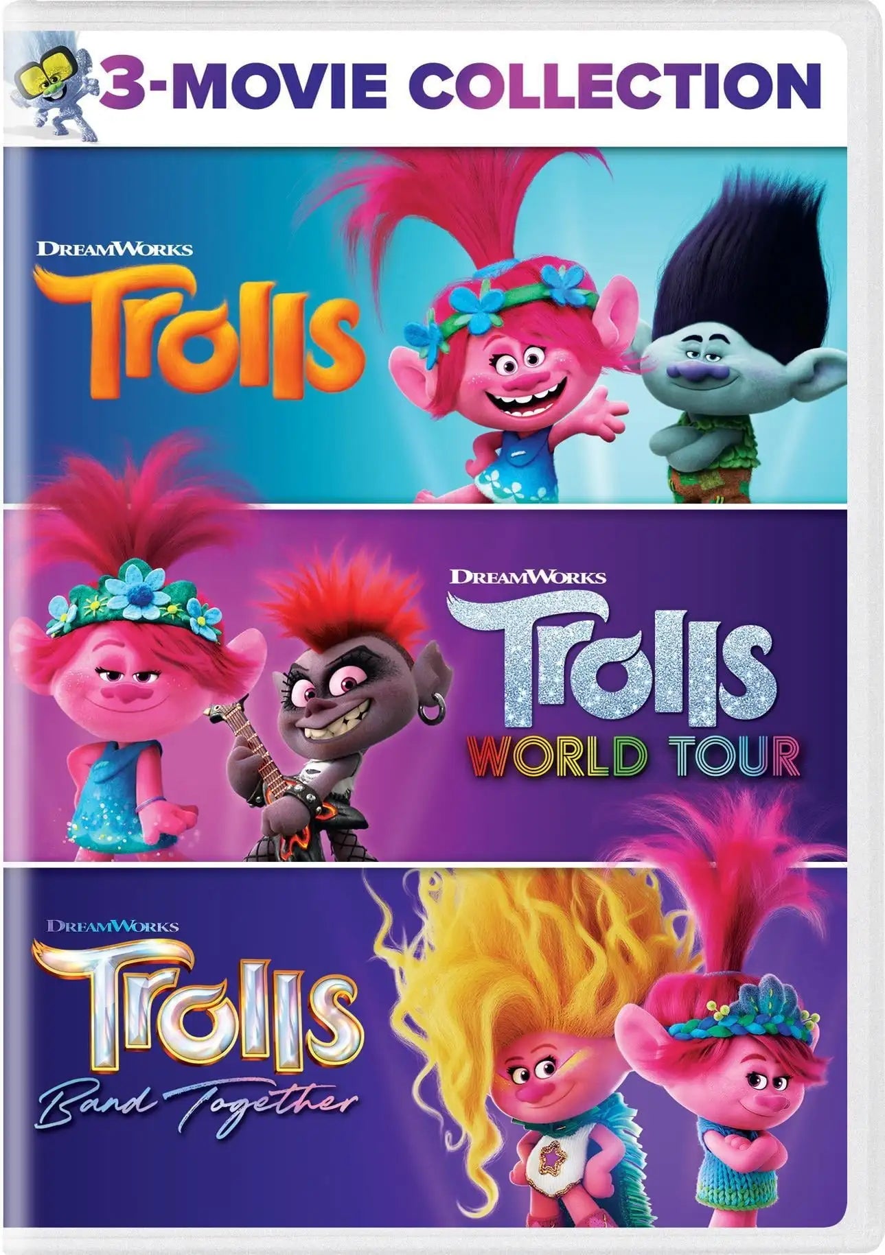 Trolls 3-Movie Collection (DVD)
