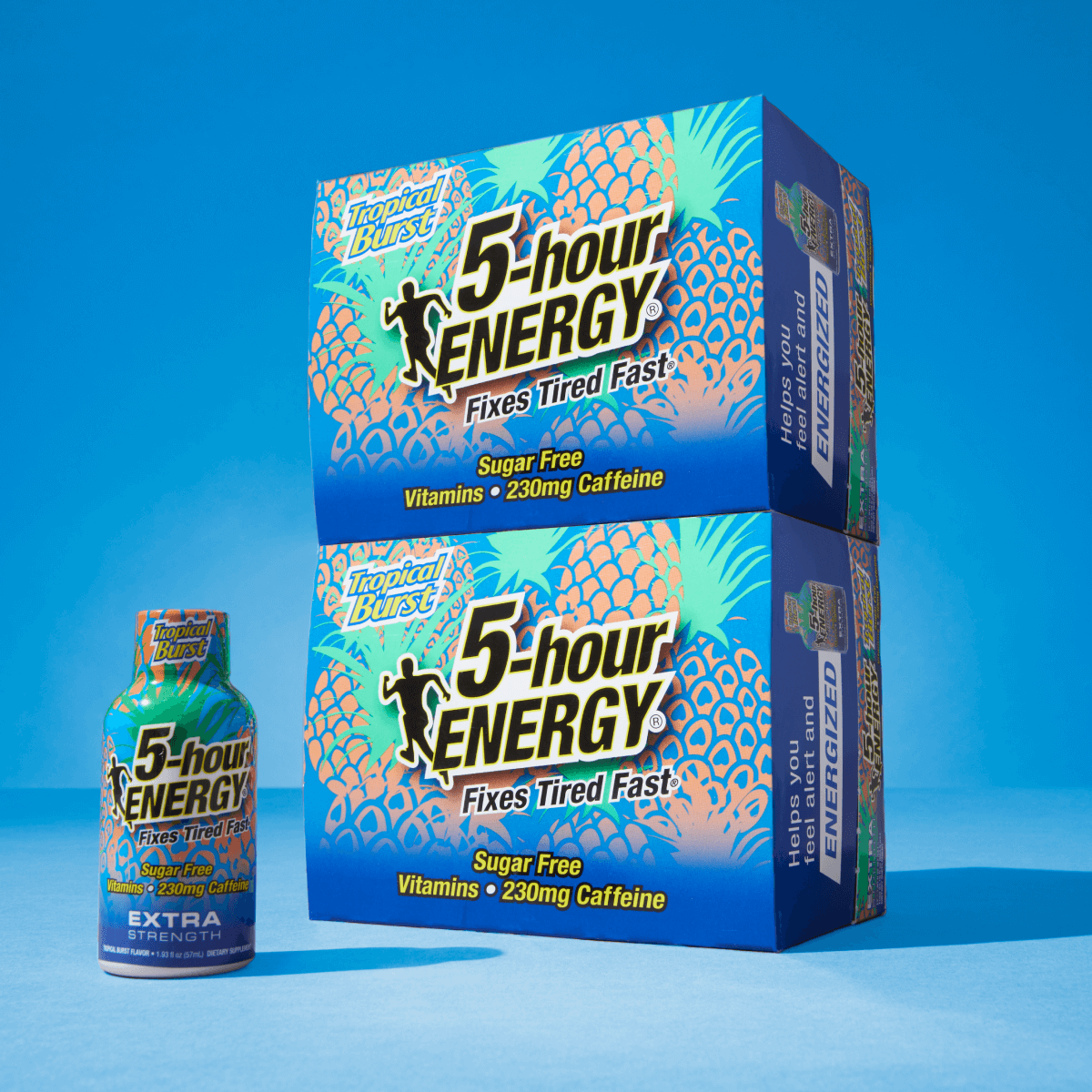 🏝️ Tropical Burst Warfare: Extra Strength 5-hour ENERGY Shots 🍍
