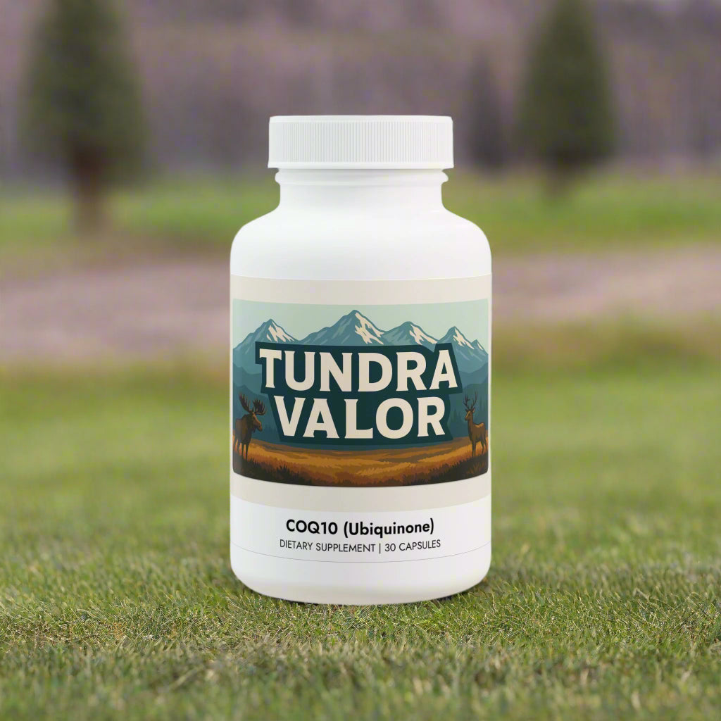 Tundra Valor dietary supplement bottle on a white background