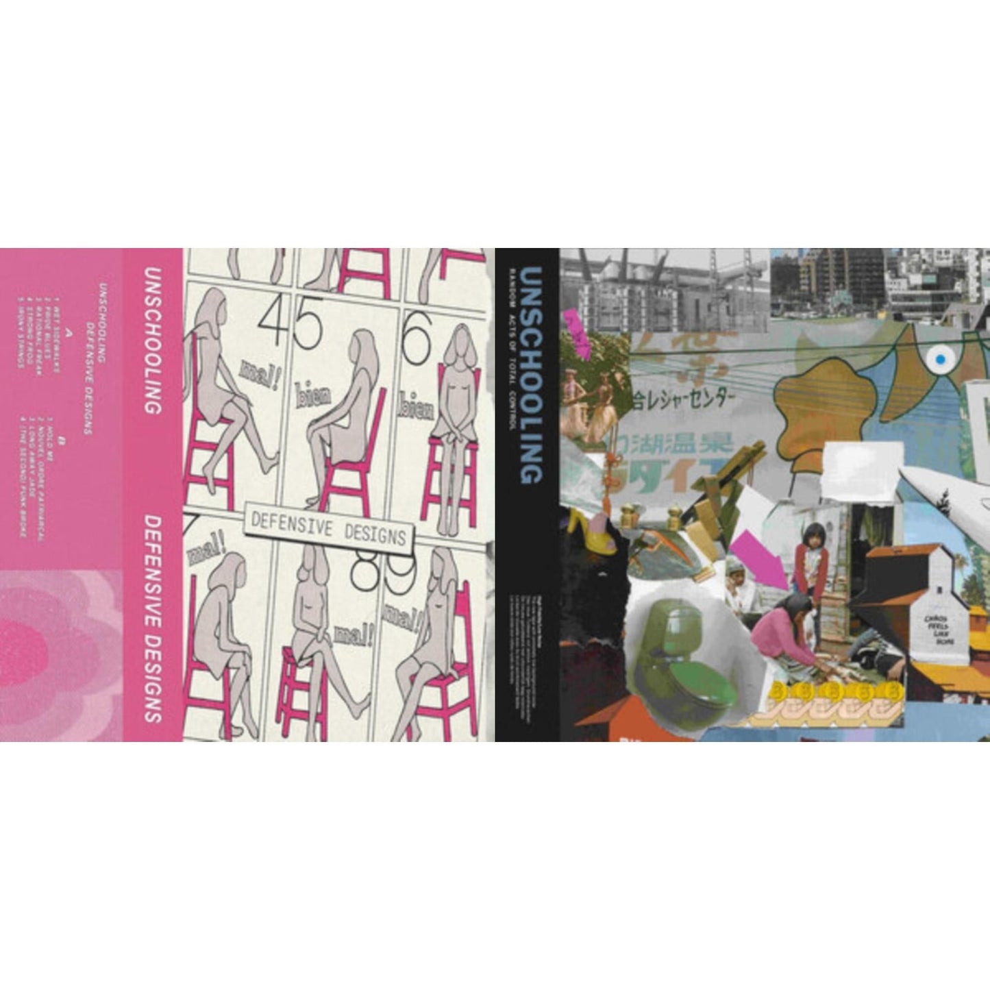 Defensive Designs (Pink LP Vinyl) & Random Acts Of Total Control