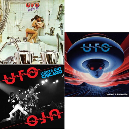 Force It (Deluxe Edition) & Lights Out In Chicago (Red LP Vinyl) & Too Hot In Tokyo (Red Vinyl/2LP)