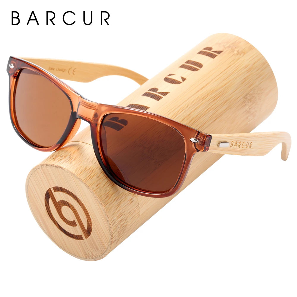 BARCUR “DETONATOR 4175” Bamboo-Wrapped Polarized Eyewear – UV400 Titanium Frame for Riders, Outlaws & Desert Gigs - Premium shades from dsers - Just $42.22! Shop now at Lizard Vigilante