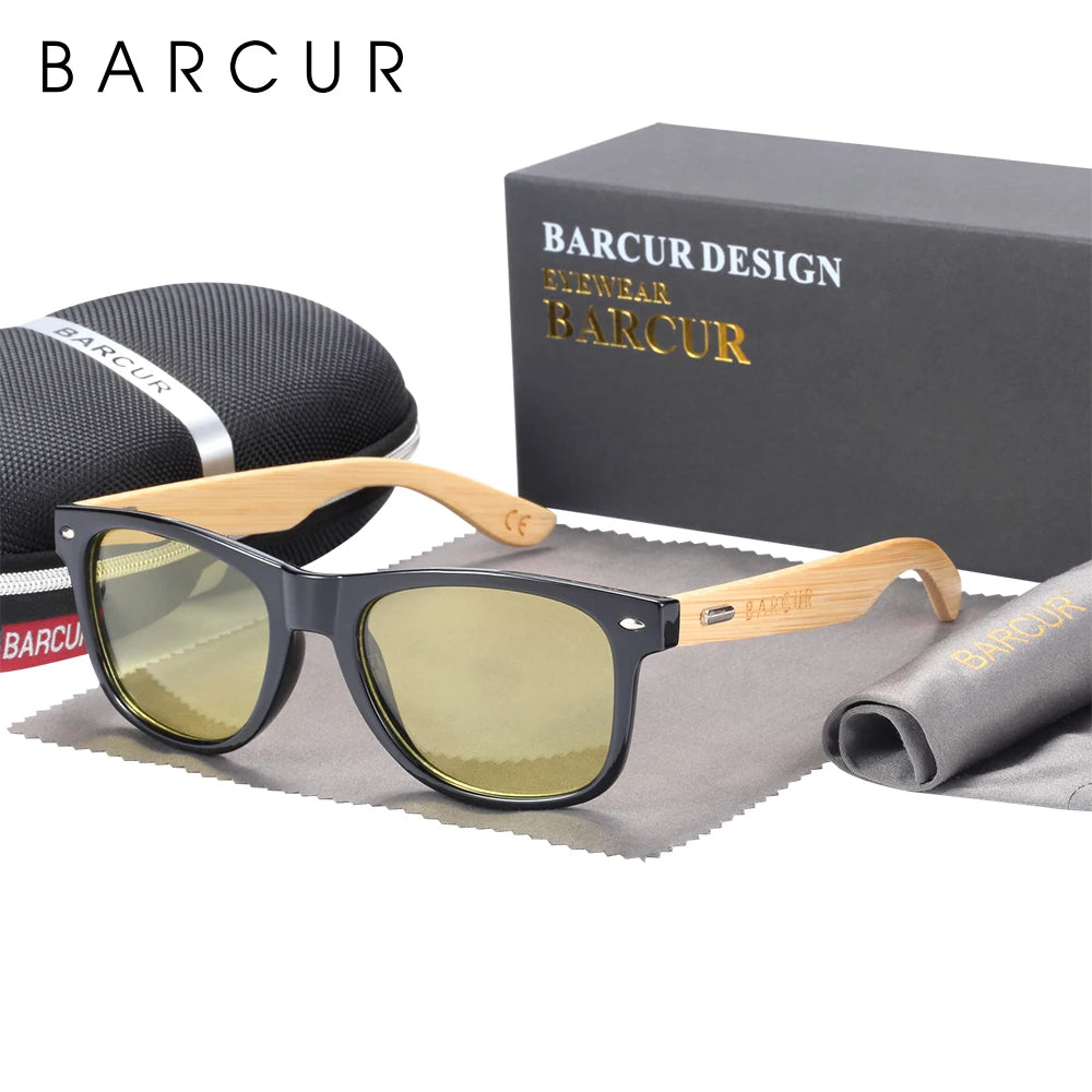 BARCUR “DETONATOR 4175” Bamboo-Wrapped Polarized Eyewear – UV400 Titanium Frame for Riders, Outlaws & Desert Gigs - Premium shades from dsers - Just $42.22! Shop now at Lizard Vigilante