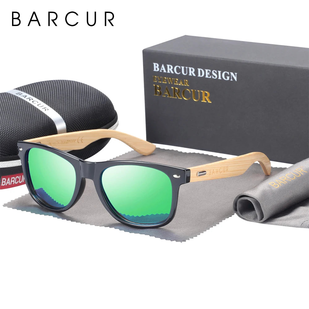 BARCUR “DETONATOR 4175” Bamboo-Wrapped Polarized Eyewear – UV400 Titanium Frame for Riders, Outlaws & Desert Gigs - Premium shades from dsers - Just $42.22! Shop now at Lizard Vigilante