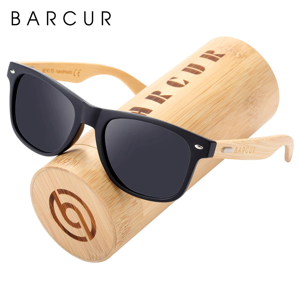BARCUR “DETONATOR 4175” Bamboo-Wrapped Polarized Eyewear – UV400 Titanium Frame for Riders, Outlaws & Desert Gigs - Premium shades from dsers - Just $42.22! Shop now at Lizard Vigilante