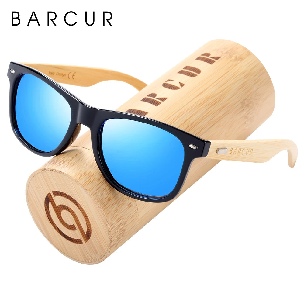 BARCUR “DETONATOR 4175” Bamboo-Wrapped Polarized Eyewear – UV400 Titanium Frame for Riders, Outlaws & Desert Gigs - Premium shades from dsers - Just $42.22! Shop now at Lizard Vigilante