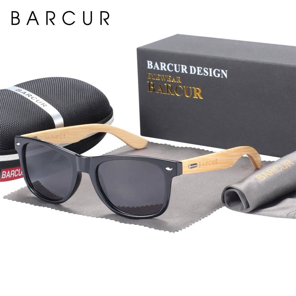 BARCUR “DETONATOR 4175” Bamboo-Wrapped Polarized Eyewear – UV400 Titanium Frame for Riders, Outlaws & Desert Gigs - Premium shades from dsers - Just $42.22! Shop now at Lizard Vigilante