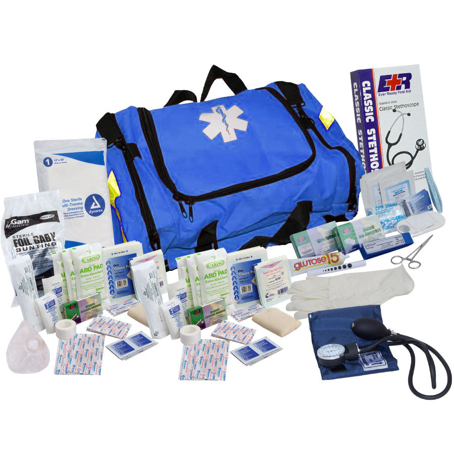 151 Piece First Responder Kit - Blue