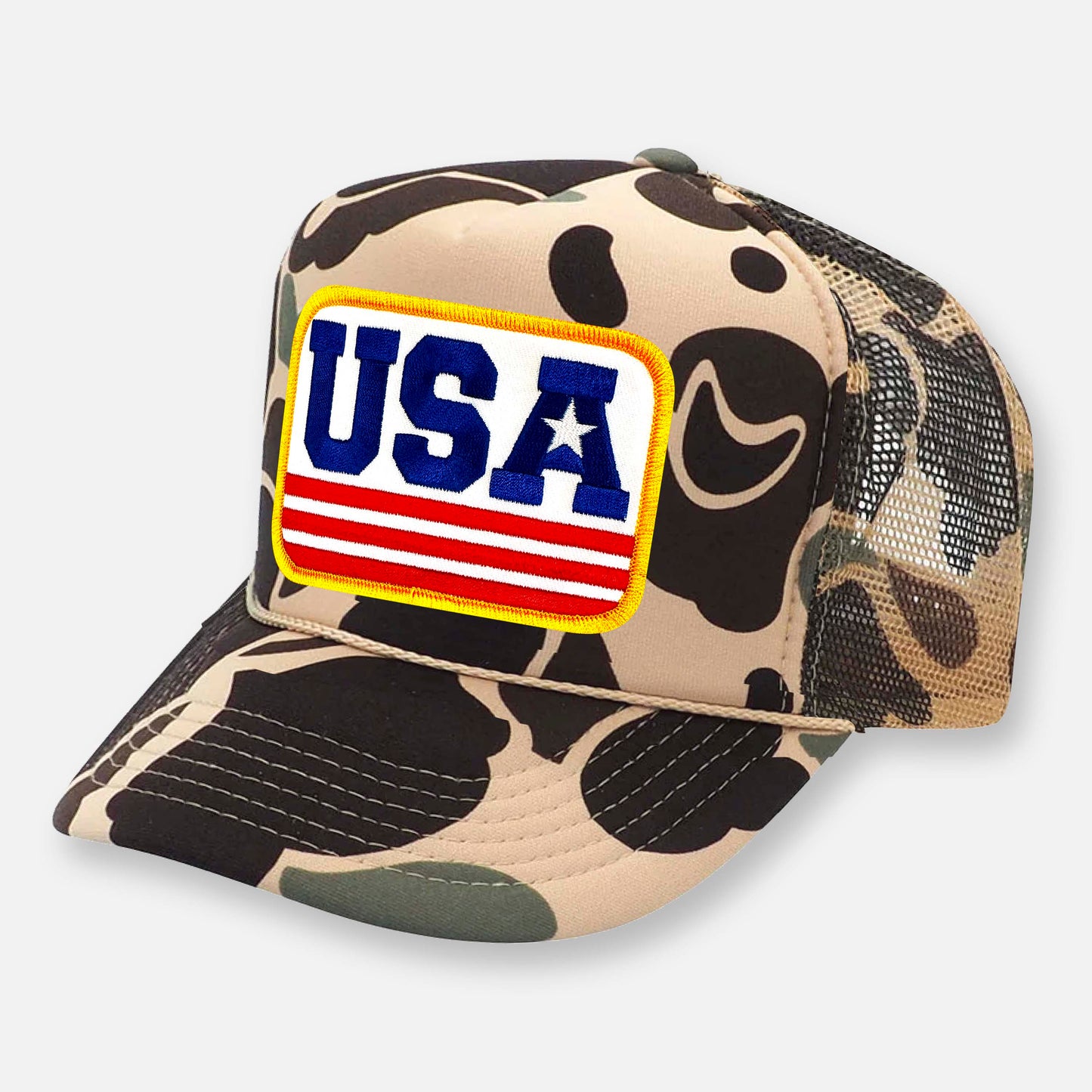 BROWN CAMO CURVED BILL HAT COLLECTION