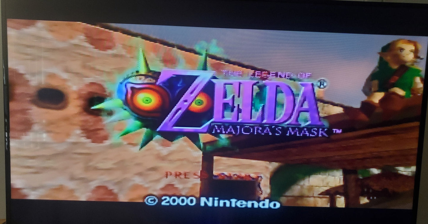 Legend of Zelda Majora's Mask N64 Nintendo 64 Video Game 2000