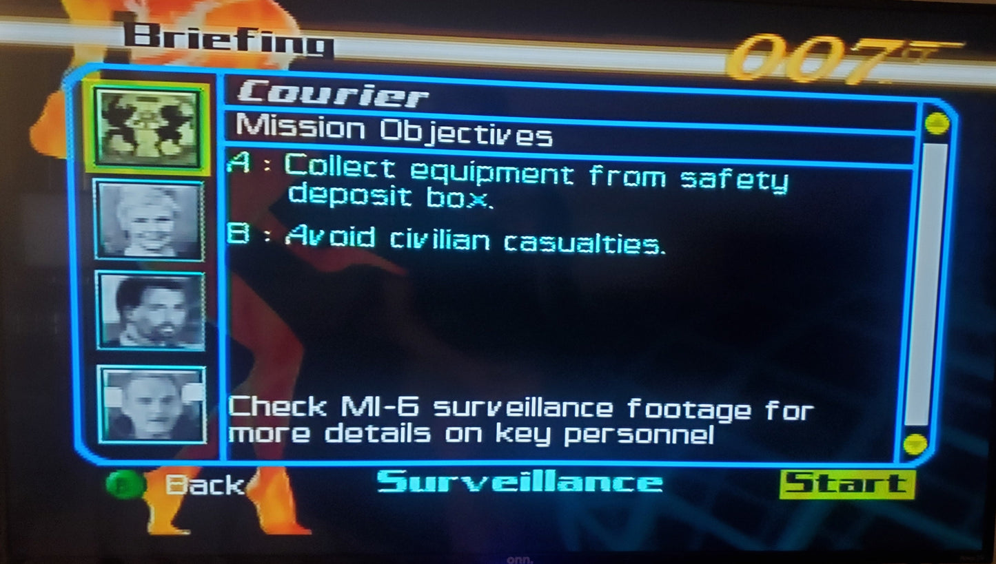 007 The World is Not Enough N64 Nintendo 64 Video Game Cartridge 2000