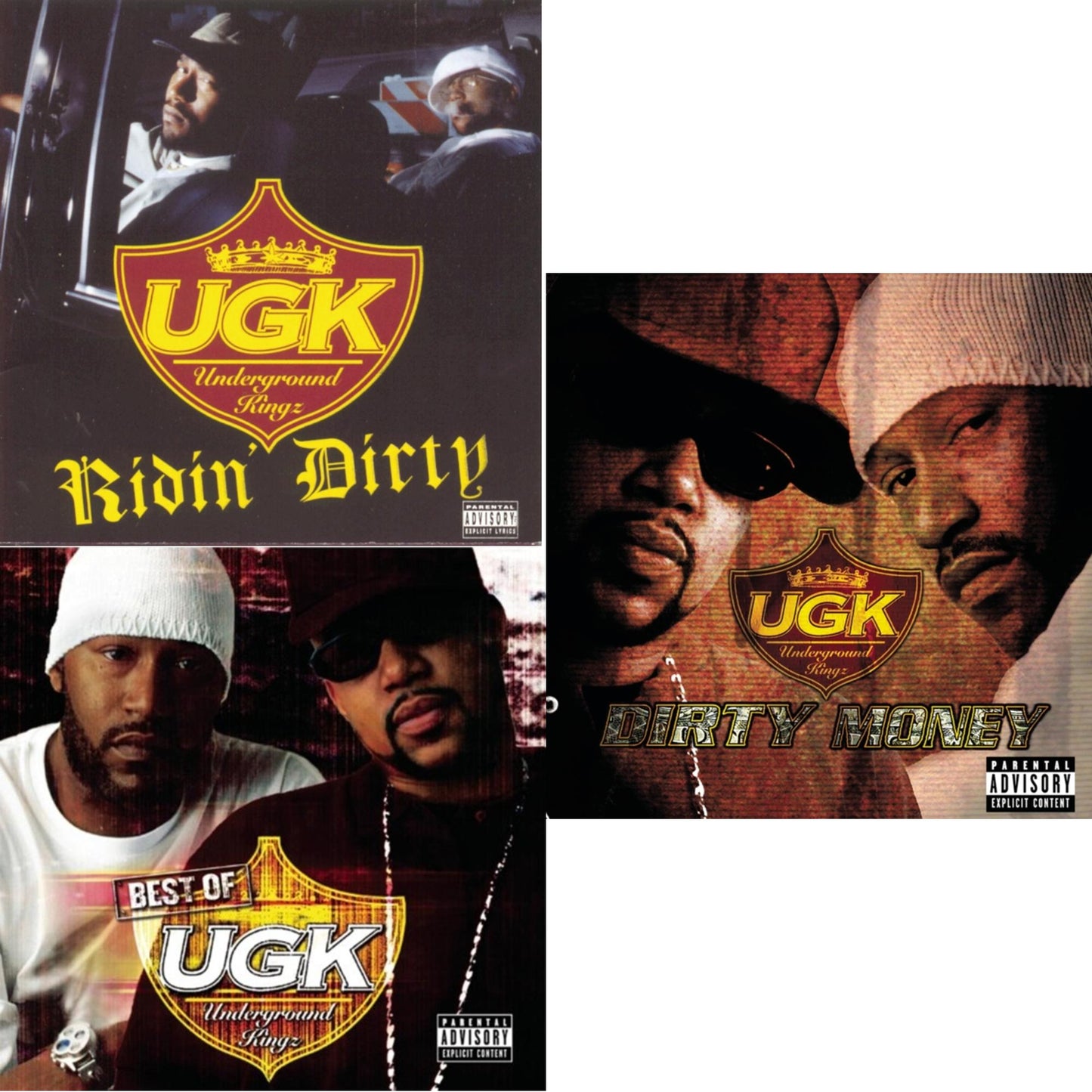 Ridin Dirty & Dirty Money & Best Of Ugk