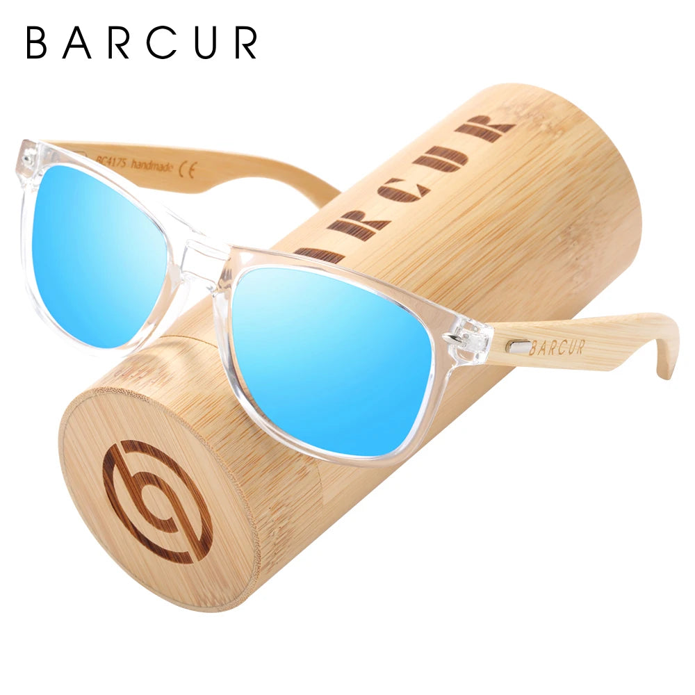 BARCUR “DETONATOR 4175” Bamboo-Wrapped Polarized Eyewear – UV400 Titanium Frame for Riders, Outlaws & Desert Gigs - Premium shades from dsers - Just $42.22! Shop now at Lizard Vigilante