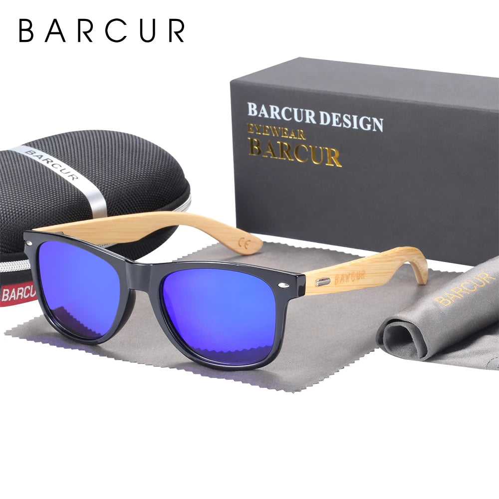 BARCUR “DETONATOR 4175” Bamboo-Wrapped Polarized Eyewear – UV400 Titanium Frame for Riders, Outlaws & Desert Gigs - Premium shades from dsers - Just $42.22! Shop now at Lizard Vigilante
