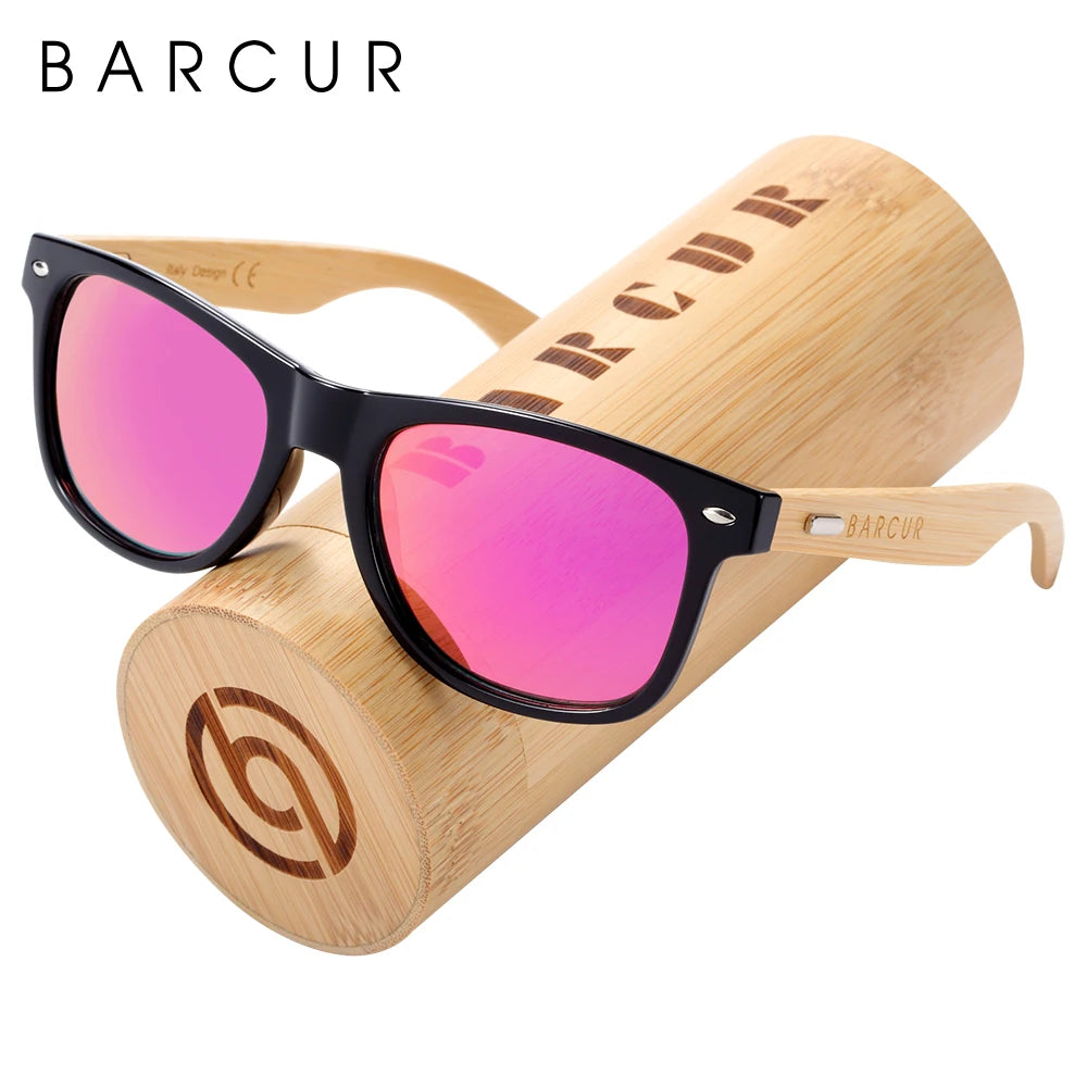 BARCUR “DETONATOR 4175” Bamboo-Wrapped Polarized Eyewear – UV400 Titanium Frame for Riders, Outlaws & Desert Gigs - Premium shades from dsers - Just $42.22! Shop now at Lizard Vigilante