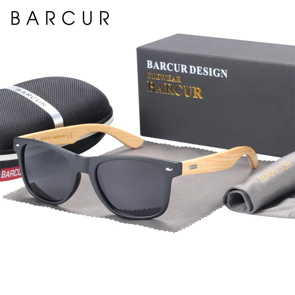 BARCUR “DETONATOR 4175” Bamboo-Wrapped Polarized Eyewear – UV400 Titanium Frame for Riders, Outlaws & Desert Gigs - Premium shades from dsers - Just $42.22! Shop now at Lizard Vigilante