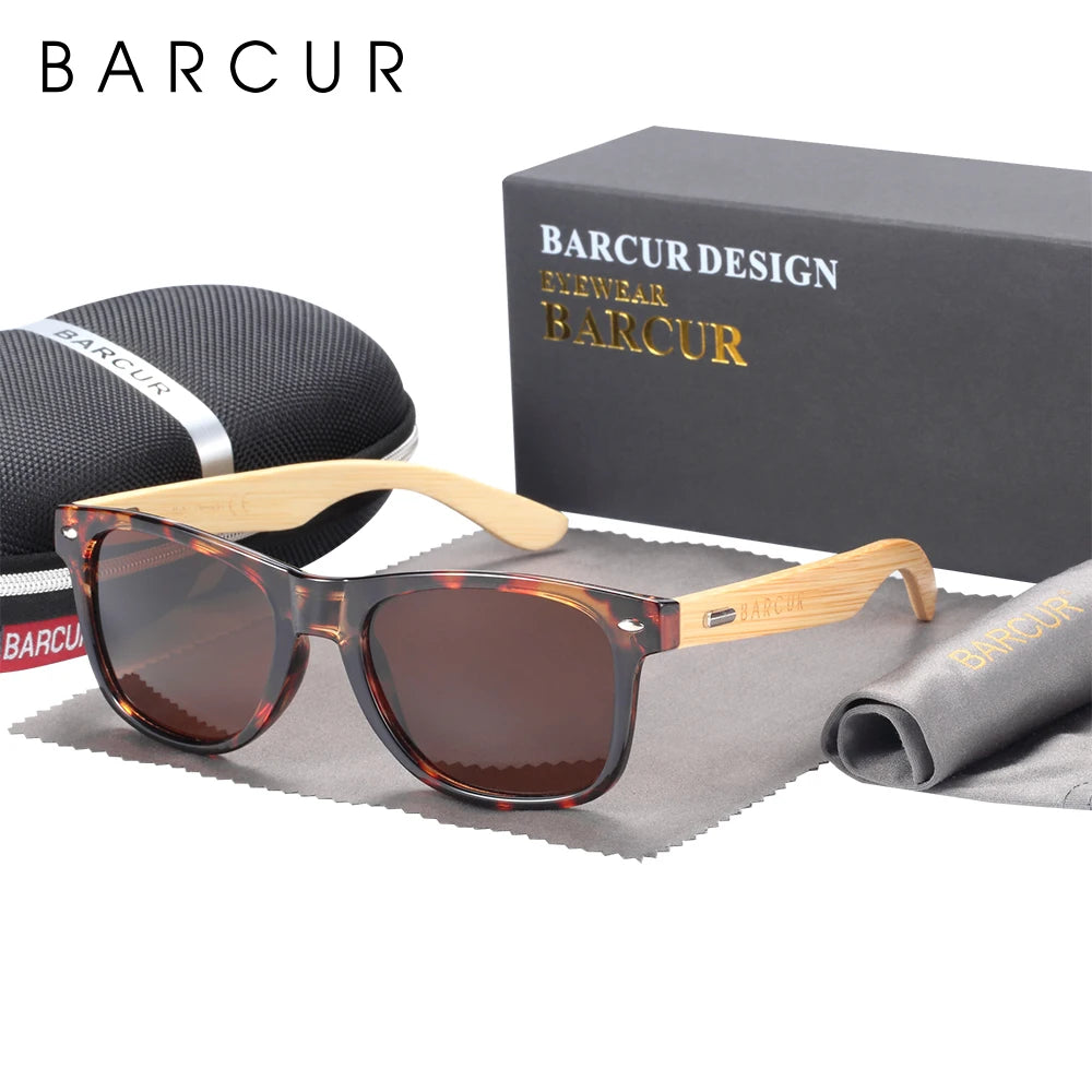 BARCUR “DETONATOR 4175” Bamboo-Wrapped Polarized Eyewear – UV400 Titanium Frame for Riders, Outlaws & Desert Gigs - Premium shades from dsers - Just $42.22! Shop now at Lizard Vigilante