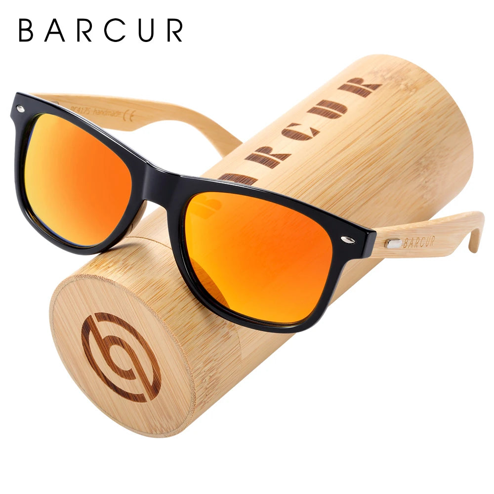 BARCUR “DETONATOR 4175” Bamboo-Wrapped Polarized Eyewear – UV400 Titanium Frame for Riders, Outlaws & Desert Gigs - Premium shades from dsers - Just $42.22! Shop now at Lizard Vigilante